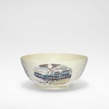 Eric Ravilious for Wedgwood 'The Boat Race Bowl', originally designed 1938, this example re-issu...