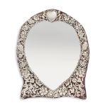A Victorian silver table mirror William Comyns, London 1892