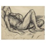 Duncan Grant (British, 1885-1978) Reclining Male Nude (Paul Roche)