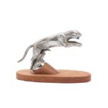 A Jaguar 'Airline' car mascot, British, 1930s,