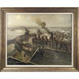 Terence Cuneo (British, 1907-1996), 'Ford Thames Foundry',