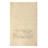 PENINSULAR WAR AND WATERLOO Manuscript journal kept by Captain Digby Mackworth, 7th Regiment of ...