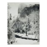 Ansel Adams (1902-1984); El Capitan, Winter, Yosemite National Park, California;