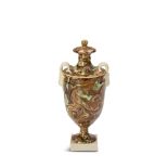 Wedgwood & Bentley Solid Agate Vase & Cover, England, c. 1775,