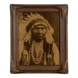 Edward Curtis Orotone. CURTIS, EDWARD S. 1868-1952. Chief Joseph, Nez Perce, c.1903.