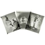 CURTIS, EDWARD. A group of film negatives. [CURTIS, EDWARD S. 1868-1952]. A group of approximat...
