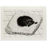 David Hockney R.A. (British, born 1937) Dog Etching No. 4, from Dog Wall Etching, 1998, on Somer...