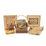 A selection of embroidery props for Maisie Tolliver Season 7, Episode 1, 'A Life Well Lost' (Qty)