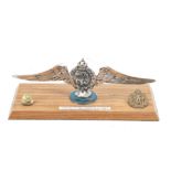 A Royal Flying Corps mascot, circa 1914-1918,