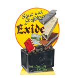Three Exide Batteries advertising posters, 1930s, ((3))
