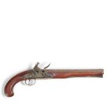 A 25-Bore Flintlock Duelling Pistol, late 18th century by Perry London
