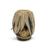 AN IMPERIAL GERMAN GUARDE OFFICER'S PICKELHAUBE HELMET WITH PARADE PLUME.