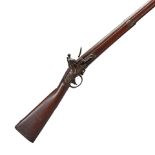 A SPRINGFIELD STANDARD MUSKET OF 1815 TYPE IV WITH ORIGINAL BAYONET AND SCABBARD,