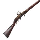 A HARPERS FERRY U.S. MODEL 1819 HALL BREECH-LOADING RIFLE,