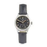 Grana. A rare stainless steel manual wind Military issue wristwatch 'Dirty Dozen', Circa 1945