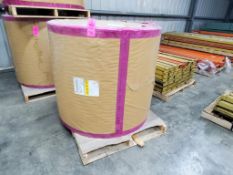 Qty 1 roll - Hankuk Carbon glass paper. Part number AGN-50. 1040mm wide. 3000 linear meters.