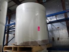 Qty 1 roll - Johns Manville Evalith fiber insulation material. Part number 7513L. 49.5in width.