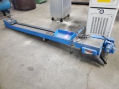 Hennig chip conveyor. Model SCI-TP30/TP40. 125in long x 12in wide.