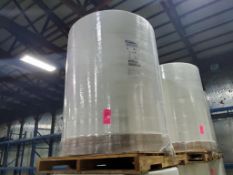 Qty 1 roll - Johns Manville Evalith fiber insulation material. Part number 7513L. 56in width.