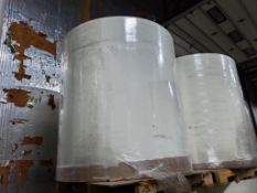 Qty 1 roll - Johns Manville Evalith fiber insulation material. Part number 7513L. 49.5in width.