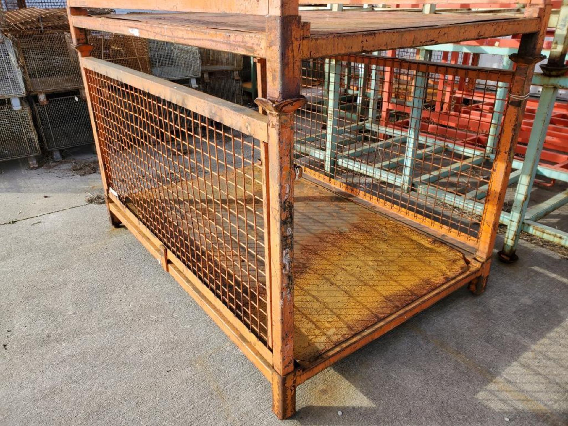 482mm Rack Qty 2 - Stackable racks. 48in x 72in x 36in tall.