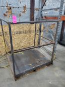 Forklift man basket. 54in tall x 45in wide x 48in deep.