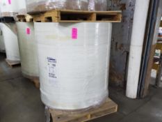 Qty 1 roll - Johns Manville Evalith fiber insulation material. Part number 7513L. 49.5in width.