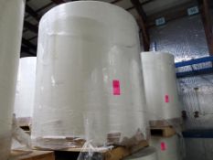 Qty 1 roll - Johns Manville Evalith fiber insulation material. Part number 7513L. 49.5in width.