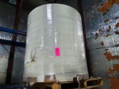 Qty 1 roll - Johns Manville Evalith fiber insulation material. Part number 7513L. 49.5in width.