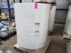 Qty 1 roll - Johns Manville Evalith fiber insulation material. Part number 7513L. 56in width.