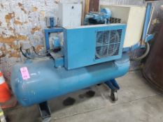 5hp Kellogg American compressor. Model 335TVL/CU. 3 phase 208-230/460v.