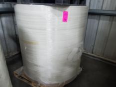 Qty 1 roll - Johns Manville Evalith fiber insulation material. Part number 7513L. 49.5in width.