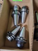 Qty 4 - Cat40 tool holders.