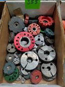 Large assortment of thread gauges.