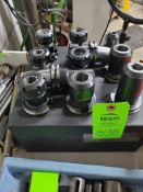 Qty 10 - Assorted Cat40 tool holders.