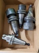 Qty 4 - Cat40 tool holders.