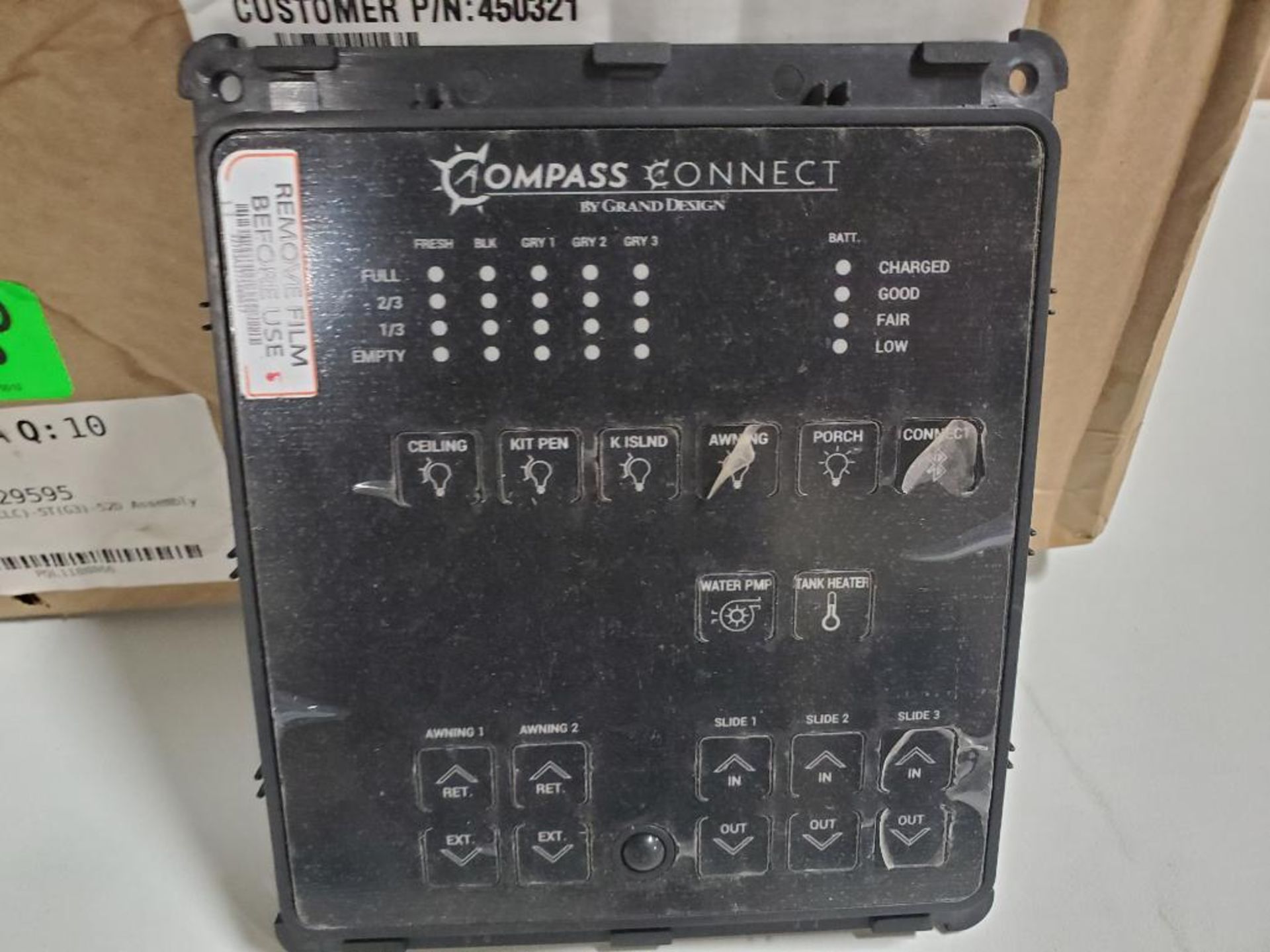 Qty 14 - Grand Design Compass Connect RV unit control panel. For a $20 ...