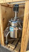 G&F Manufacturing Befco Approximate 15 Gallon Portable Stainless Steel Jacketed Pressure Tank. Jacke