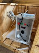 Erweka Coating Pan. With (1) AR403S all purpose drive unit, serial# 138355-1019, (1) UG universal ge