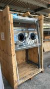 Lot Consisting Of: (1) VAC Glovebox Section, Approximate 45" wide (NO SIDES), (1) Edwards RV12XP vac