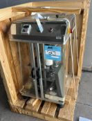 Minhua Pharmaceutical Machinery Single Punch Tablet Press, Model YDP-25.