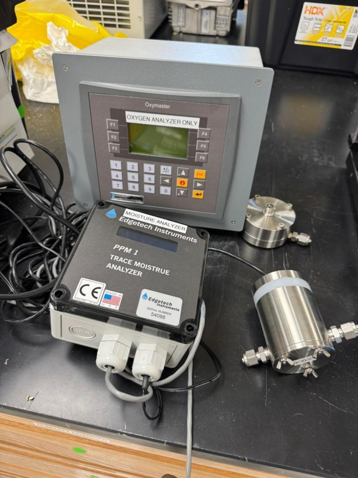Lot Consisting Of: (1) Edgetech Instruments PPM 1 trace moisture ...