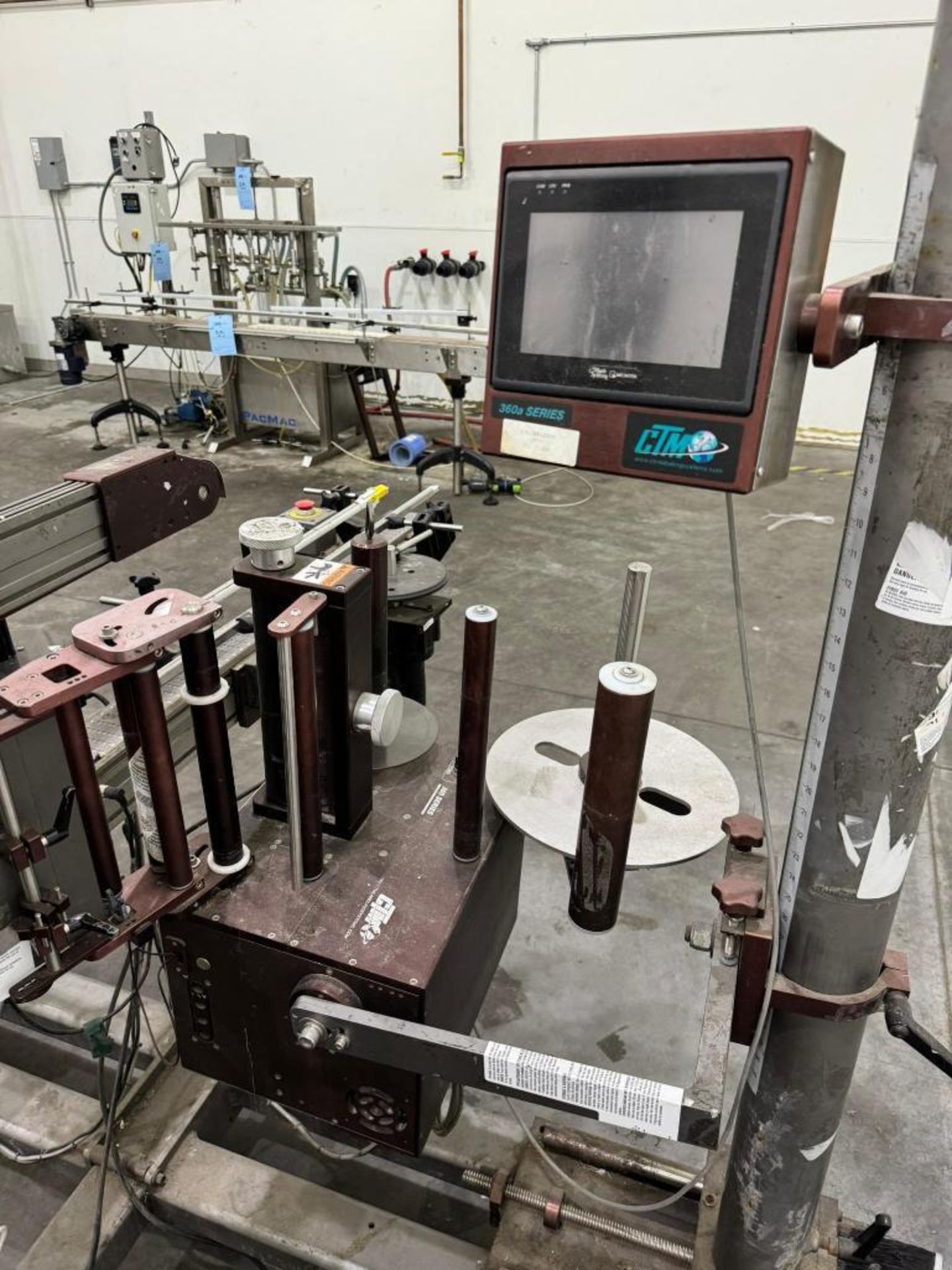 CTM Labeling Systems Fully Automatic Front and Back High-Speed Label ...