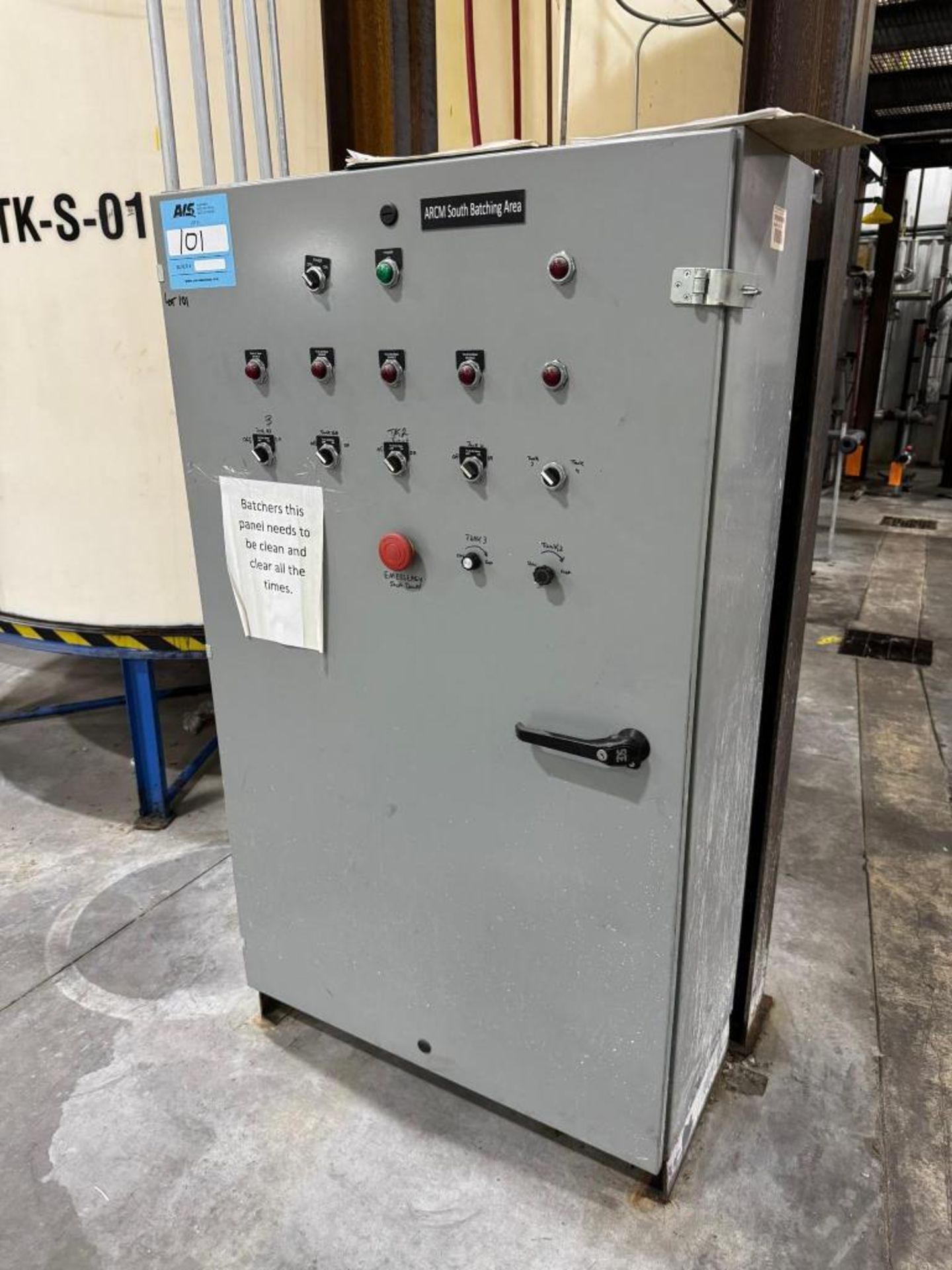 Lot of: (1) Control Panel Enclosure With Drives.