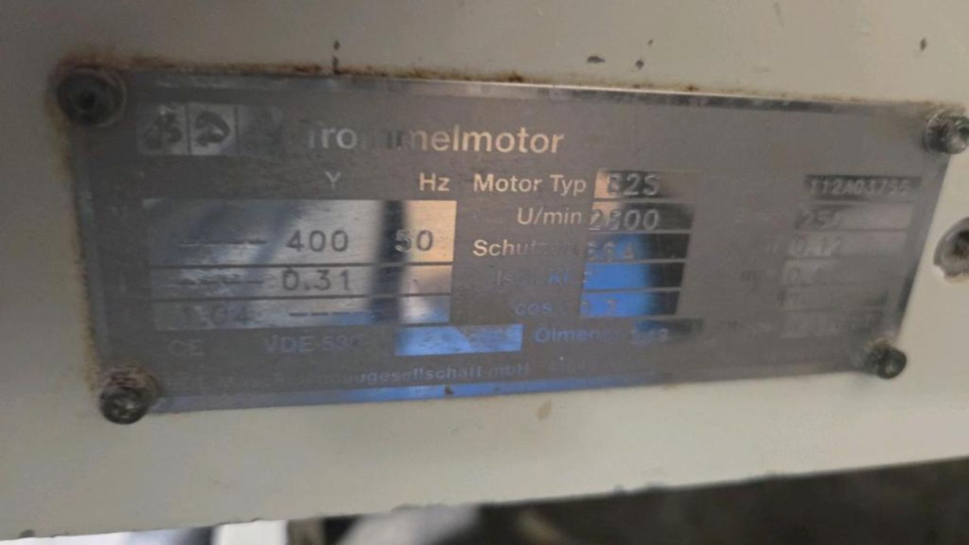 Inclined Conveyor with Plastic Belt. *SUBJECT TO PIECEMEAL BIDS --THE GREATER OF THE CLOSING BID ON - Image 3 of 3