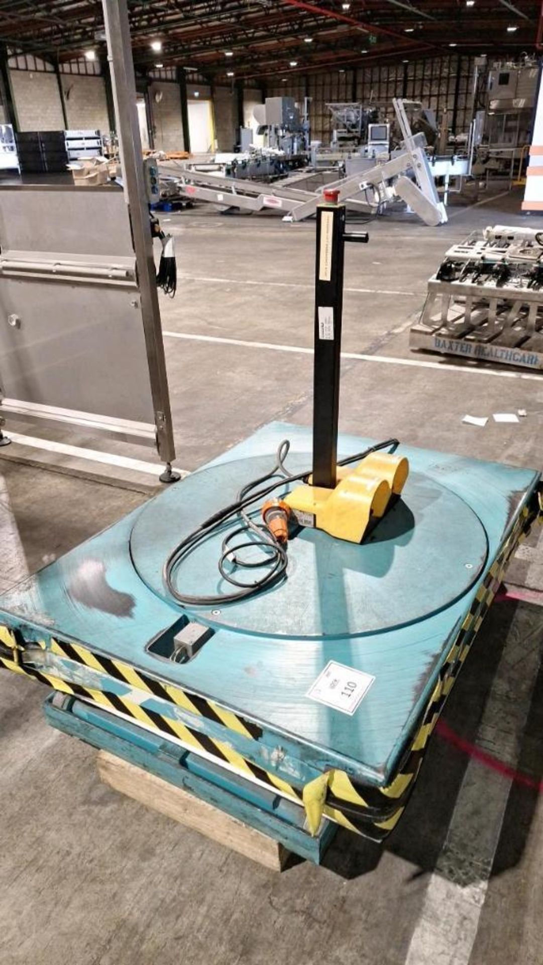 Portable Pallet Turntable
