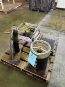 Lot Consisting of: (1) Palmgren 3 Ton Arbor Press, Model # 9661301, (1) Shaker Table, (1) Santa Crui