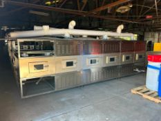 Microwave System, Approximate 227" Long x 67" Tall, With 48" Wide x 90' Long Conveyor Belt, With Mis