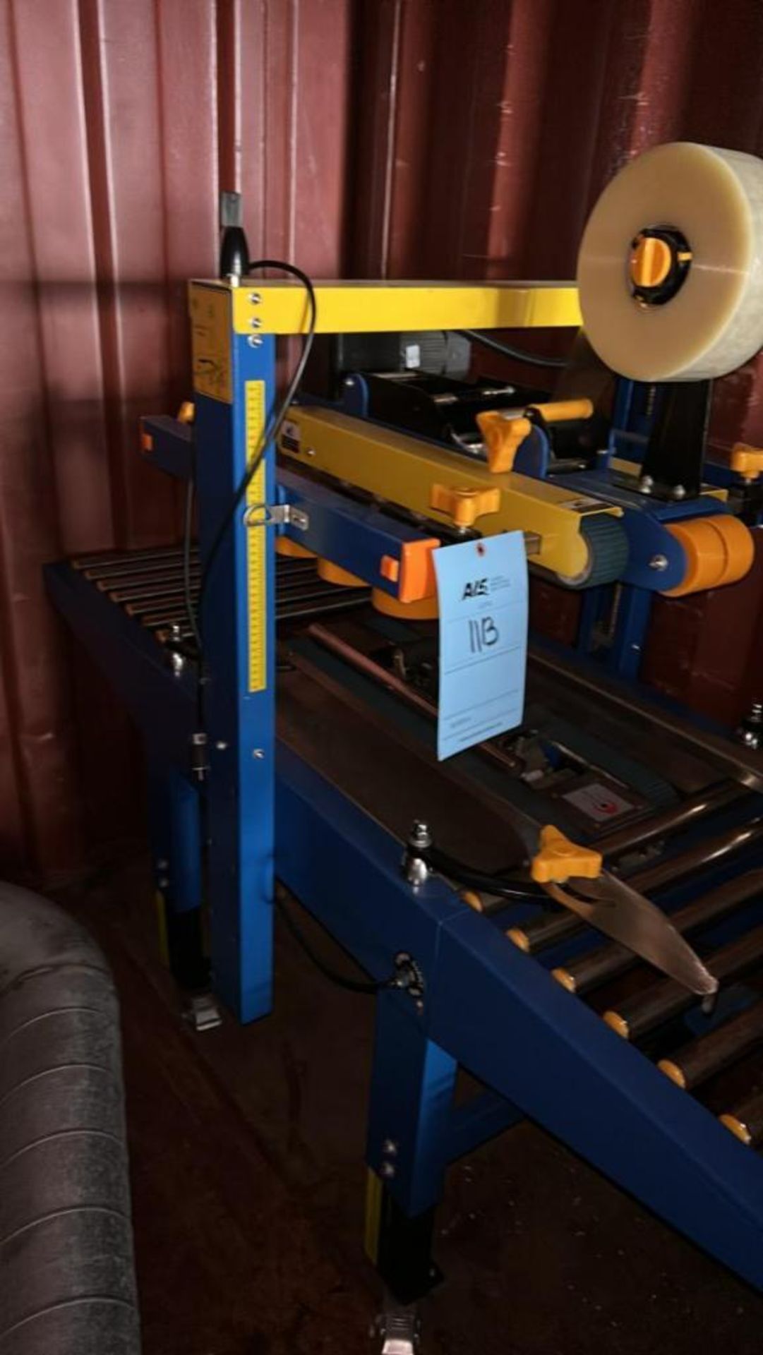 Kunba Automatic Box Taping Machine Top & Bottom Tape Conveyer, Tape ...