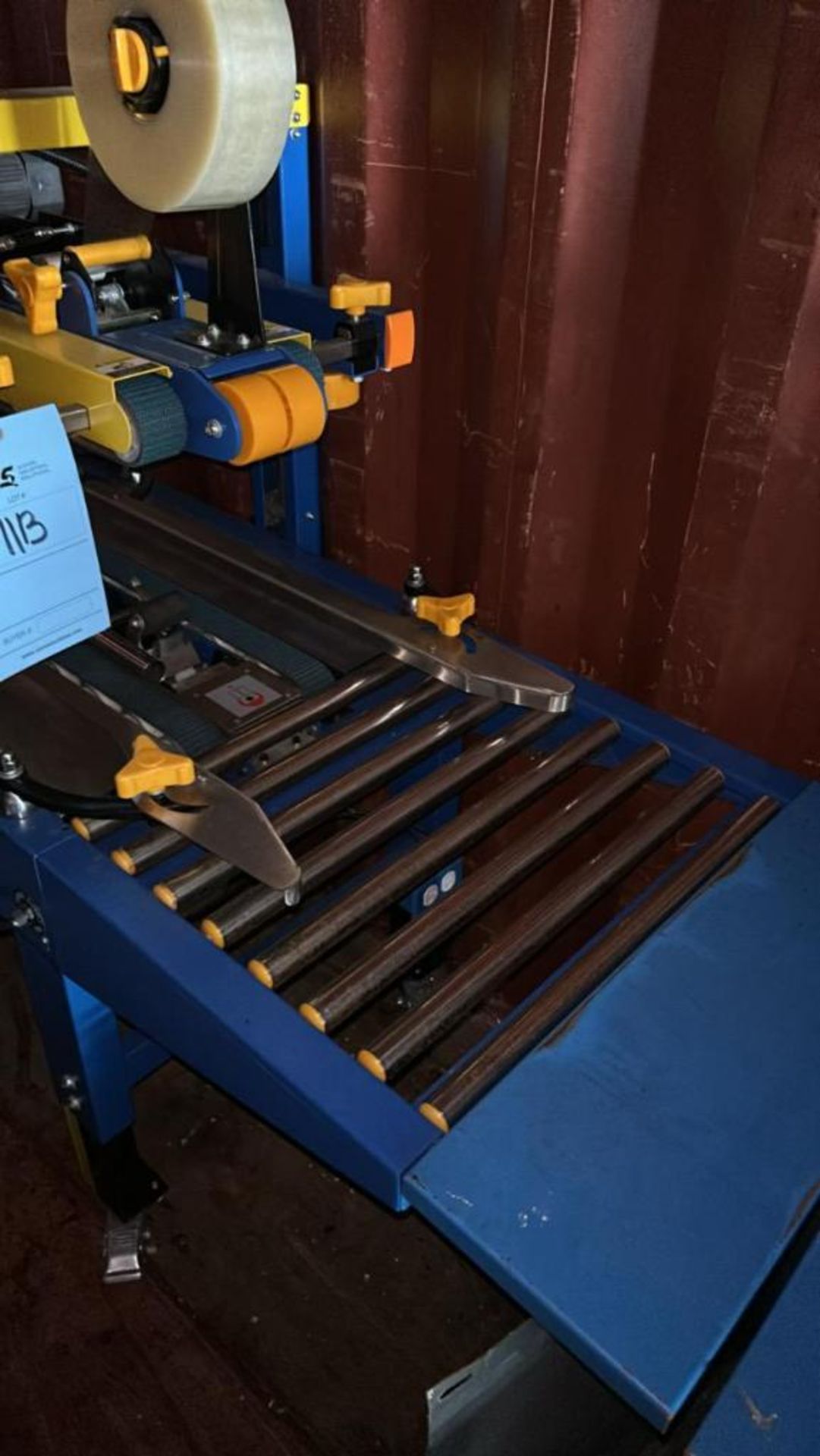 Kunba Automatic Box Taping Machine Top & Bottom Tape Conveyer, Tape ...